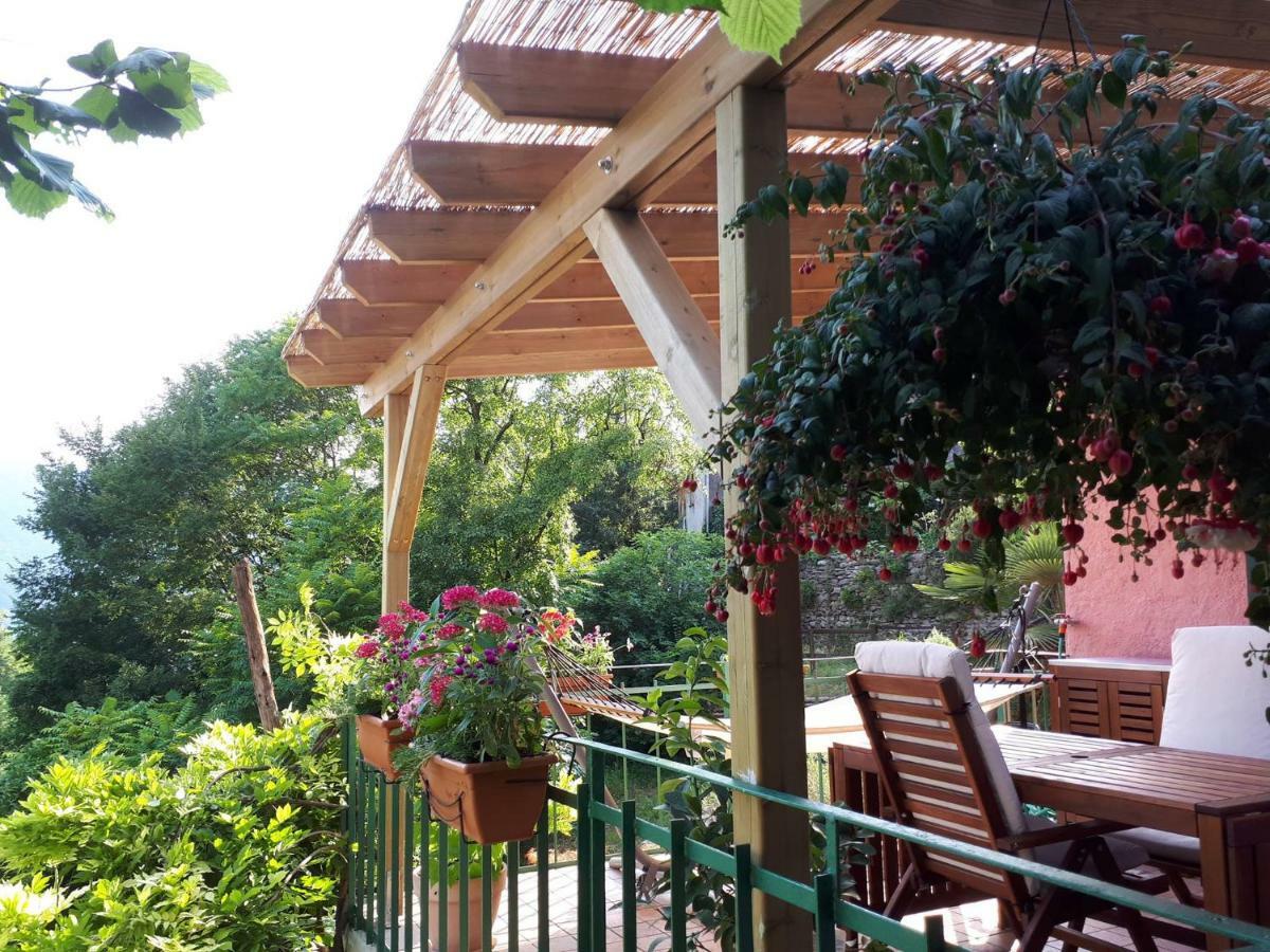 La Casa Rosa Di Segusino With Spa Jacuzzi In Garden Sequsino Экстерьер фото